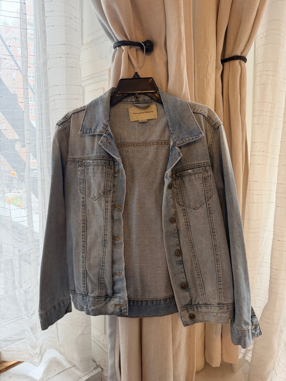 Light Wash Pilcro Denim Jacket